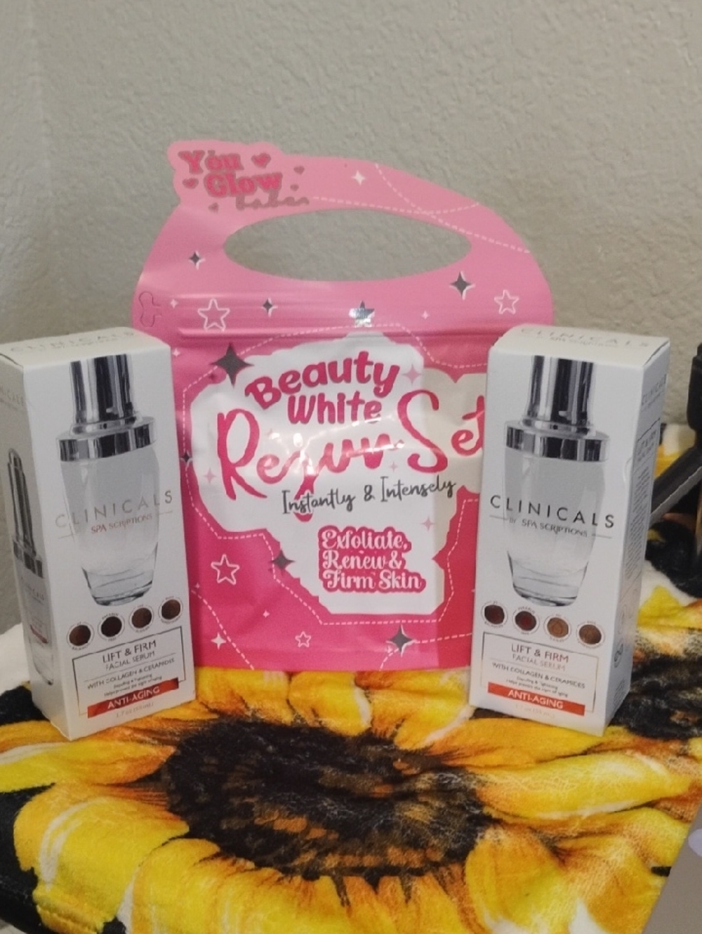 Beauty White Renew Set - Pink Exfoliate & Renew
